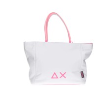 SUN68 BORSA MEDIUM BIANCA A SPALLA DA DONNA 