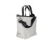 SUN68 XS GLITTER BORSA ARGENTO A MANO DA DONNA CON LOGO IN METALLO 