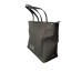 SUN68 BORSA MEDIUM NERA A SPALLA DA DONNA GLITTERATA 