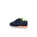 SUN68 SNEAKER BOYS TOM FLUO FIRST STEP IN SUEDE E NYLON NAVY BLUE 