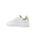 SUN68 SNEAKER GIRLS GRACE LEATHER TEEN TOTAL WHITE 