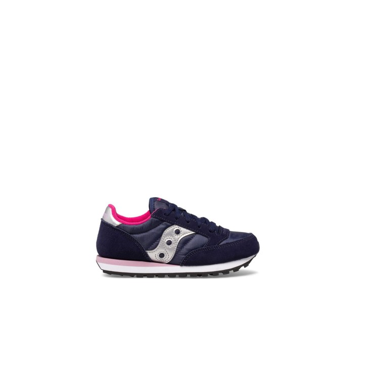 Saucony Originals sneakers blu con inserti rosa 