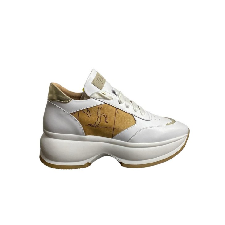 Alviero Martini Prima Classe Sneakers da Donna Crema