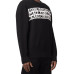 Versace Jeans Couture  Felpa Jacquard Nera da Uomo