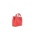 Emporio Armani Borsa a mano MyEA Bag Small Arancione stampa cervo con tracolla in nastro con logo lettering All Over regolabile, estraibile