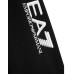 EA7 Emporio Armani Pantalone jogger da bimbo nero con logo 
