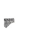 Emporio Armani Slip nero con stampa lettering All Over