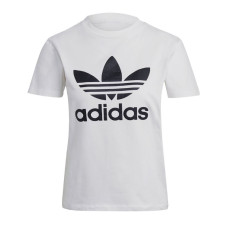 Adidas Originals T-shirt Bianca da Donna con logo a contrasto 