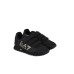 EA7 Emporio Armani Sneakers Nera con logo da Bambino 