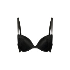 Emporio Armani Reggiseno PUSH UP in pizzo Nero 