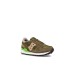Saucony Shadow Sneakers Verde con inserti a contrasto oro