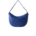 Borbonese Borsa a spalla LUNA BAG 011 MEDIUM in pelle blu