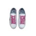 Chiara Ferragni Sneakers Bianca con inserti fucsia e logo lettering ricamato sui lati