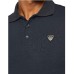 EA7 Emporio Armani Polo a manica lunga da uomo blu