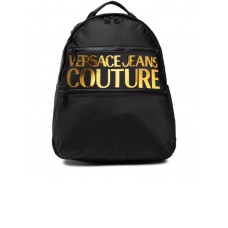 Versace Jeans Couture Zaino Nero da Uomo con logo
