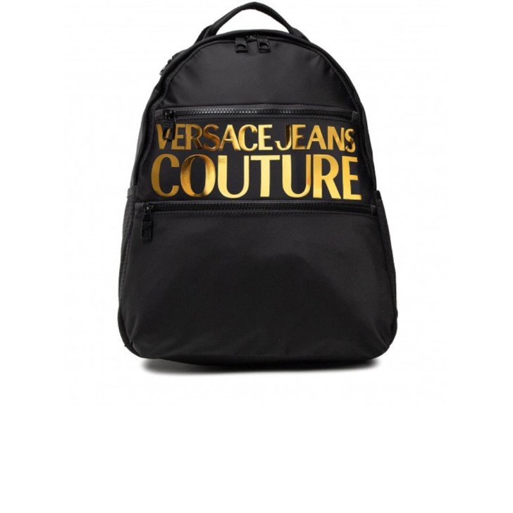 Versace Jeans Couture Zaino Nero da Uomo con logo