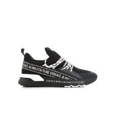 Versace Jeans Couture Sneakers Nere da Uomo con lacci della linea Dynamic