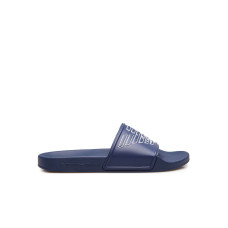 Emporio Armani Swimwear Ciabatta Blu con Maxi logo Aquila