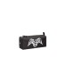 Emporio Armani Slip in cotone nero con vita elastica e logo lettering