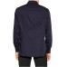 Emporio Armani Camicia blu navy REGULAR FIT con logo Aquila All Over