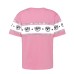 Chiara Ferragni T-shirt Oversize a manica corta Rosa con MAXILOGOMANIA