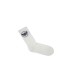 Emporio Armani set 3 paia di calze Bianche unisex realizzate in spugna di cotone con logo jacquard