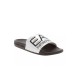 EA7 EMPORIO ARMANI CIABATTA NERO E ARGENTO 