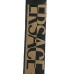 Versace Jeans Couture Cintura in nastro nero e oro da Uomo logata