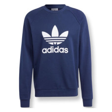 Adidas Originals Felpa Blu con logo a contrasto da Uomo 