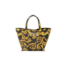 Versace Jeans Couture Borsa a Mano da Donna con stampa Baroque all over, Logo Versace Jeans Couture 