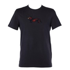 Harmont&Blaine T-shirt a manica corta blu da uomo con Logo