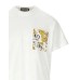 Versace Jeans Couture T-shirt Bianca da Uomo con stampa Baroque 