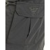 Emporio Armani Swimwear Bermuda Multitasche in Cotone Verde Militare da Uomo