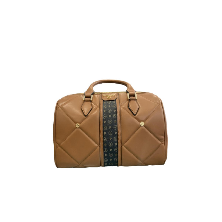 Pollini Borsa a mano Da Donna color cuoio Con Logo Pollini 