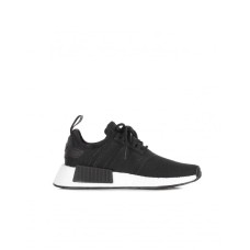 Adidas Originals NMD_R1 J PRIMEBLUE Sneakers bassa nera in tessuto 