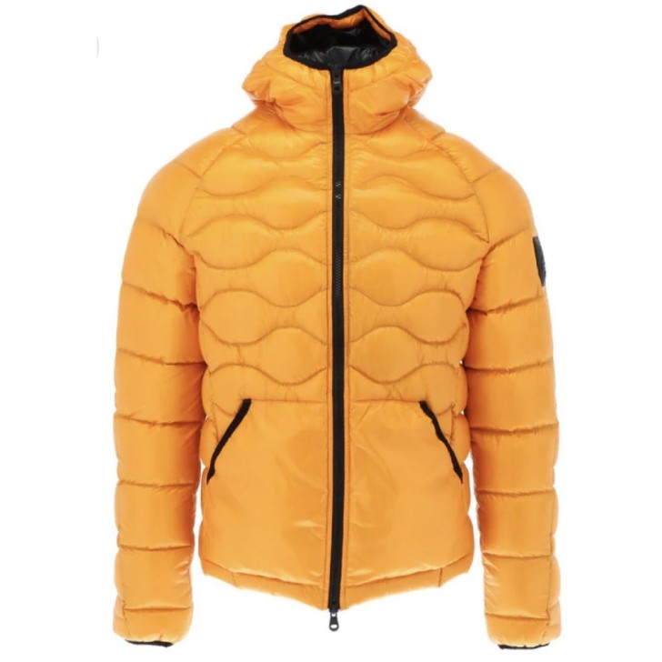 RefrigiWear Giubbotto Giallo con cappuccio