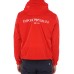 Emporio Armani Giubbotto Rosso Glass Effect con cappuccio