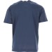 Emporio Armani T-shirt a manica corta Petrolio da Uomo con maxi logo ricamato