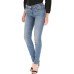 Emporio Armani Jeans Denim Blu Cinque tasche da Donna 