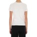 EMPORIO ARMANI T-SHIRT IN COTONE A MANICA CORTA WHITE CON STAMPA MULTICOLORE 
