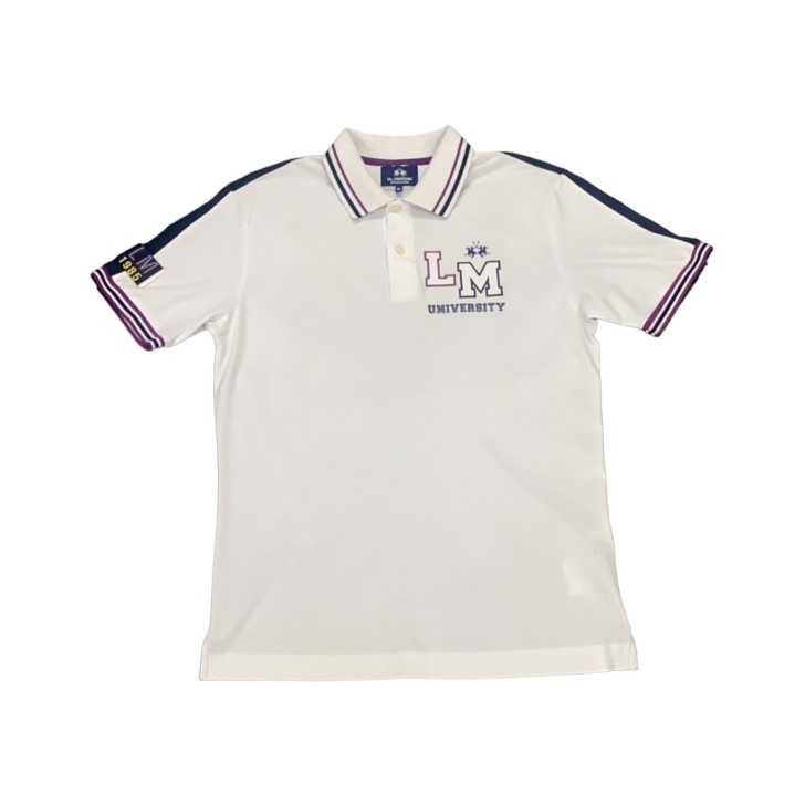 La Martina Polo a Manica Corta da Uomo con logo ricamato