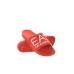 EA7 Emporio Armani Ciabatta da Uomo Rossa con logo 