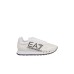 EA7 Emporio Armani Sneakers Bianca con logo da Bambino 