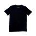 Automobili Lamborghini T-shirt nera con logo 