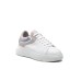Emporio Armani Sneakers Bianca con parte posteriore con inserti multicolore