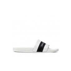 Emporio Armani Swimwear Ciabatta Bianca con logo lettering EMPORIO ARMANI