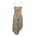 Versace Jeans Couture Abito da Donna bianco con stampa Baroque all over