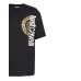 Just Cavalli T-shirt nera in jersey di cotone a manica corta con logo lettering  JUST CAVALLI 