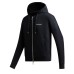 Emporio Armani Felpa Blu Navy in double jersey con cappuccio