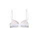 Emporio Armani Reggiseno push-up bianco realizzato in cotone stretch